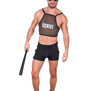 Men's Sexy Hot Cop Costume