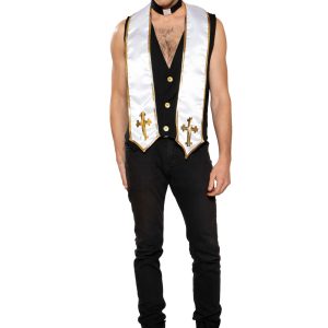 Mens Sexy Priest Costume