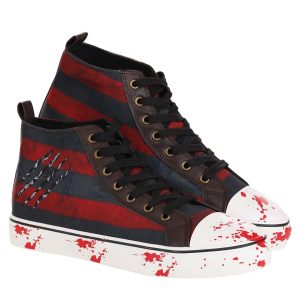 Nightmare On Elm Street Freddy Krueger Adult Sneakers