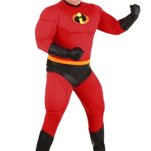 Plus Size Disney Incredibles Deluxe Mr. Incredible Costume