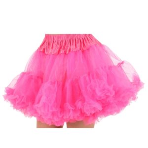 Plus Size Hot Pink Costume Petticoat for Adults