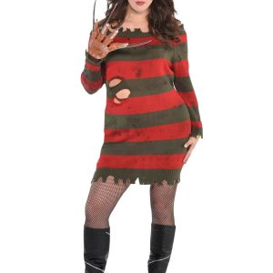Plus Size Nightmare Ms. Krueger Costume for Women