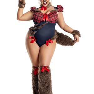 Plus Size Werebabe Costume for Women