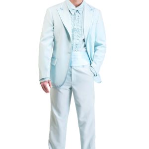 Powder Blue Tuxedo Adult Costume