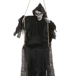 Sitting Reaper LED Light Up Decoration