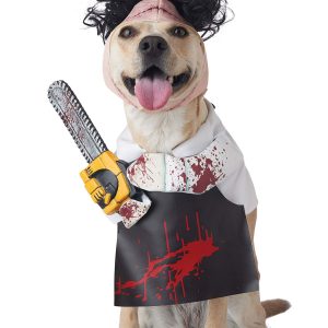 Texas Chainsaw Mutt Pet Costume