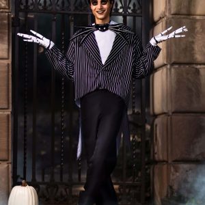 Tim Burton Jack Skellington Adult Comstume