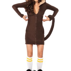 Women's Cozy Monkey Costume
