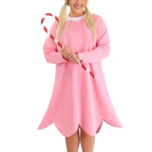 Women's Plus Dr. Seuss Cindy Lou Who Costume