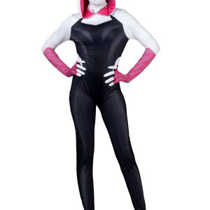 Women's Spider-Gwen Zentai Suit Costume
