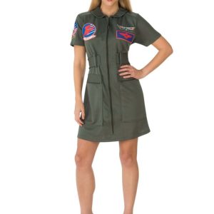 Women's Top Gun Dress Costume