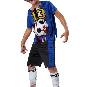 Zombie Soccer Goals Boy's Costume