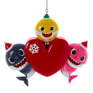 4 Baby Shark Ollie & Family Personalized Ornament