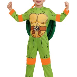 Boy's Toddler Teenage Mutant Ninja Turtles Michelangelo Costume