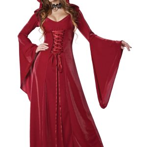 Crimson Robe Women's Costume
