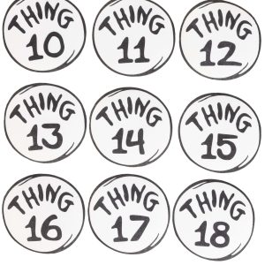 Dr. Seuss Costume Thing 10-18 Patch Set