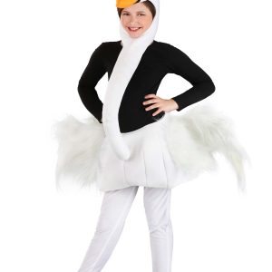 Elegant Swan Kid's Costume