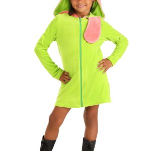 Girl's Ghostbusters Slimer Hoodie Costume