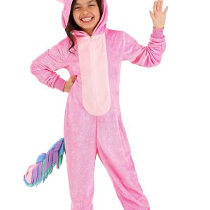 Girl's Pink Glitter Unicorn Costume