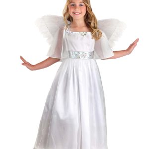 Girl's Shimmering Angel Costume Dress