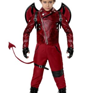 Kid's Dangerous Red Devil Costume