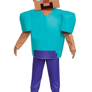 Kid's Deluxe Minecraft Steve/Herobrine Costume