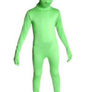 Kid's Glow Alien Morphsuit Costume