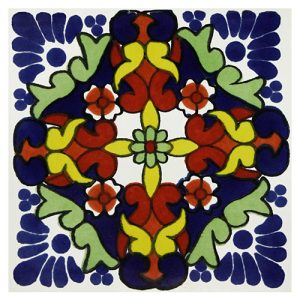 Magali Hand-Painted Talavera Tile