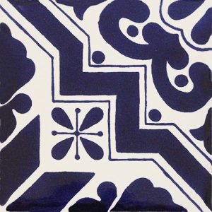 Marruecos Nuevo Talavera Tile - Quantity 1