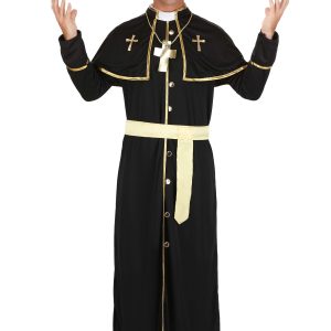 Men's Deluxe Priest Costume