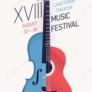 Music festival poster