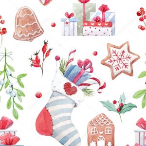 Nice christmas vector pattern