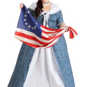 Plus Size Betsy Ross Costume for Women