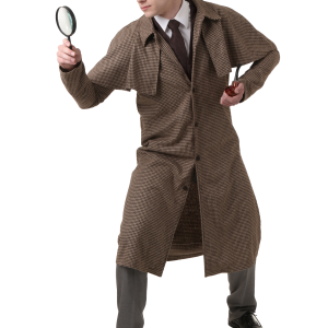 Plus Size Sherlock Holmes Costume for Men