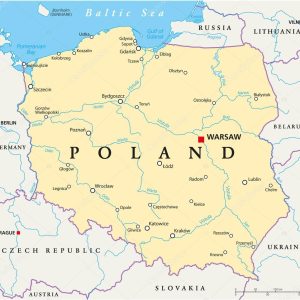 Poland Political Map