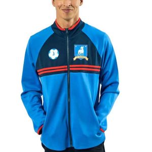 Ted Lasso Cosplay Zip-Up Soccer Costume Jacket for Adults
