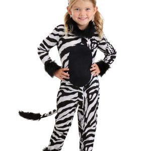 Toddler Girl's Zebra Costume