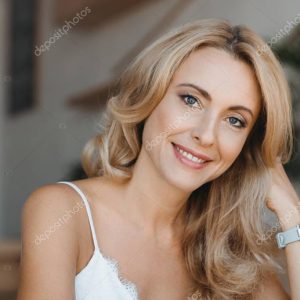 beautiful middle aged woman