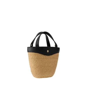 Ama Raffia Braid Basket
