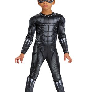 Boy's Toddler Deluxe Avengers Black Panther Costume