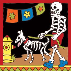 Day of the Dead Ceramic Tile