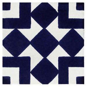 Diamante Azul Talavera Tile - Quantity 1