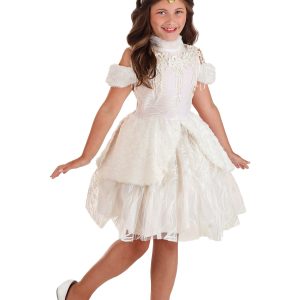 Girl's Deluxe Swan Costume Dress