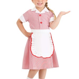 Girl's Toddler Car Hop Costume