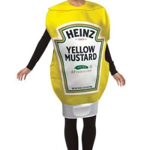 Heinz Mustard Squeeze Bottle Costume