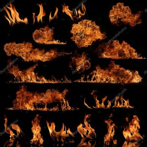High resolution fire collection