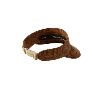 Kenna Raffia Braid Visor