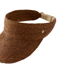 Kenna Raffia Braid Visor