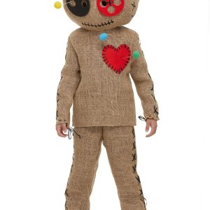 Kid's Burlap Voodoo Doll Costume
