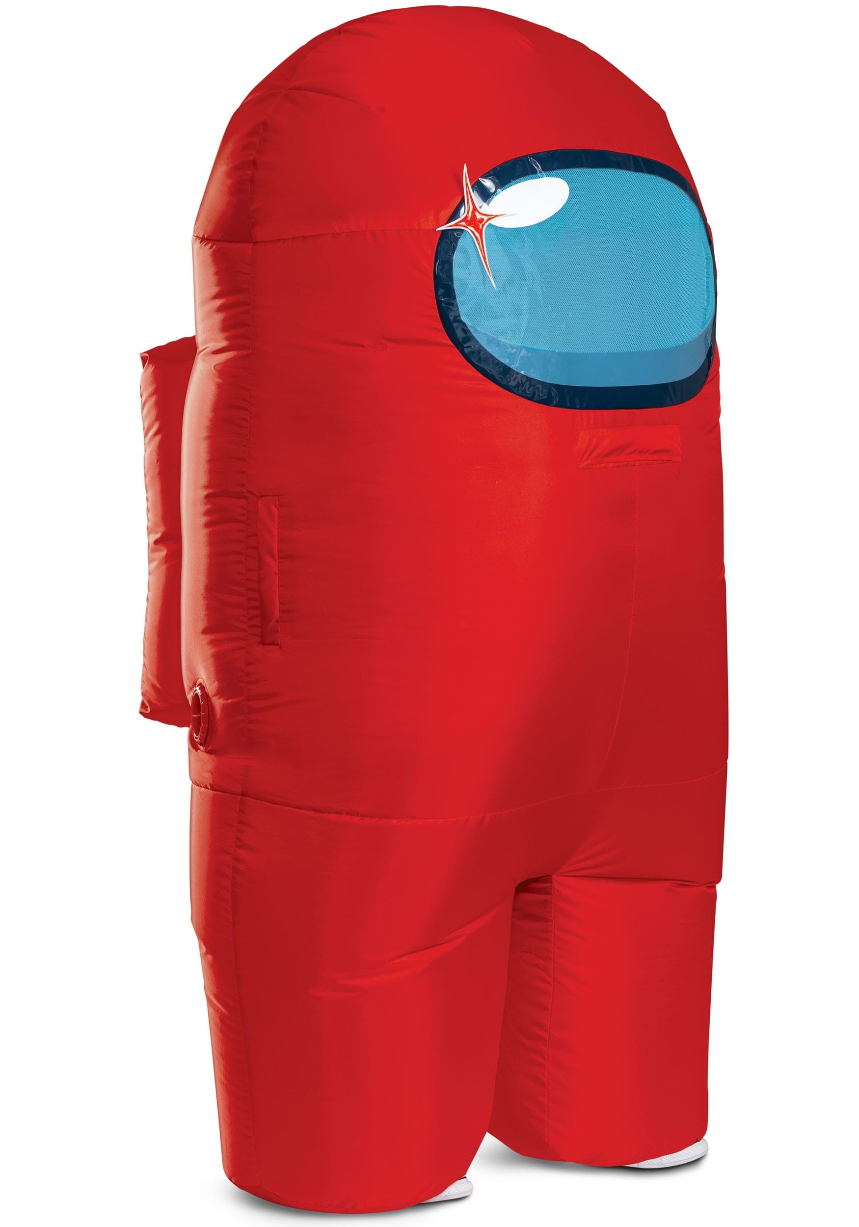 Kid's Inflatable Among Us Red Impostor Costume